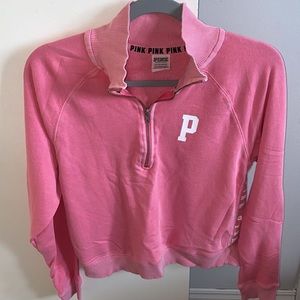 pink sweatshirt by pink